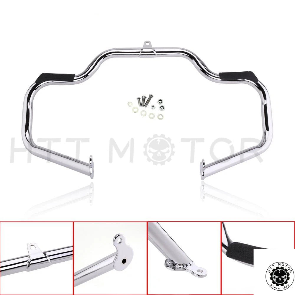 Chrome Engine Guard Crash Bar for Harley Touring (2009–2017)
