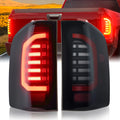 Smoke LED Tail Lights for 2007–2014 Chevy Silverado 1500 2500 (Black)