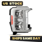 Halogen Headlight with Bulb for Ford F250 F350 Super Duty (2023–2026)