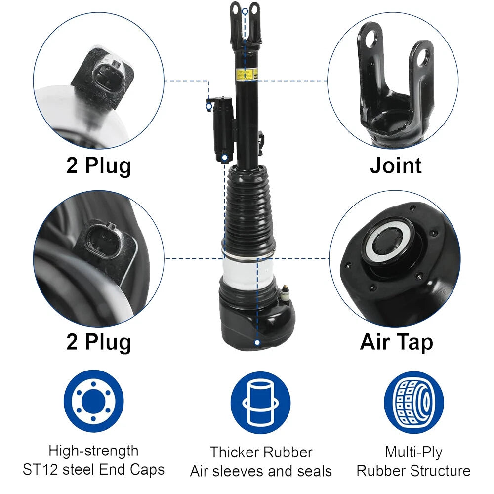 Front Left Air Suspension Strut for BMW G11 G12 740i 750i 750Li RWD (2016–2020)