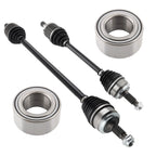 Front CV Axle Shaft Set for Honda Accord (2003–2007) - Includes Bearings