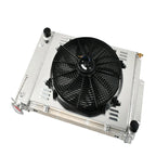 3 Row Aluminum Radiator with Shroud Fan for Chevy Camaro (1967–1969)