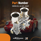2X Carburetor 44 IDF for VW Beetle (1968-1979)