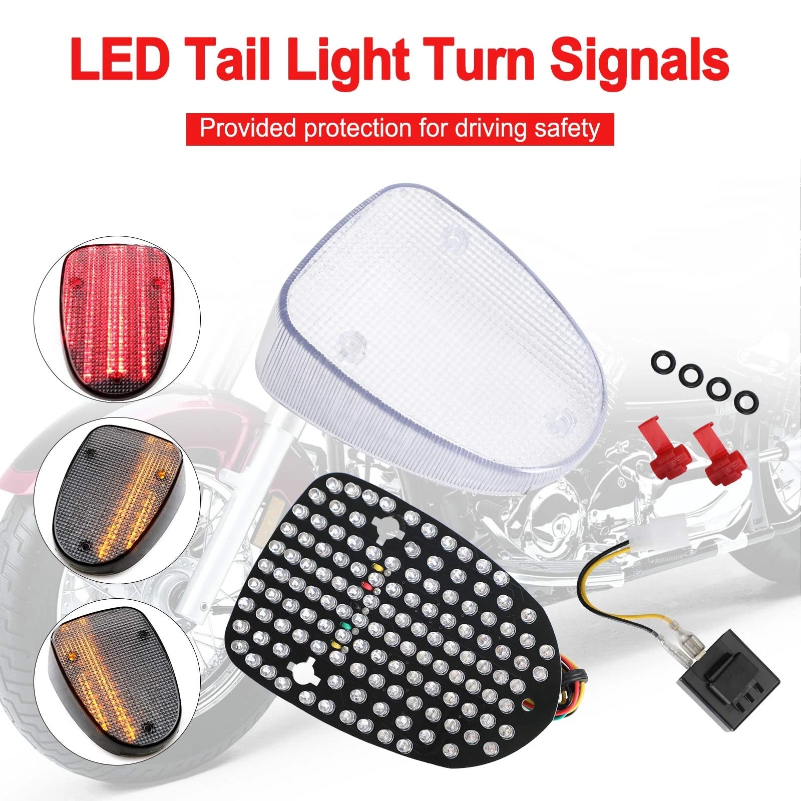 LED Tail Light Turn Signals for Yamaha Royal Star V-Star Classic (1996–2011)
