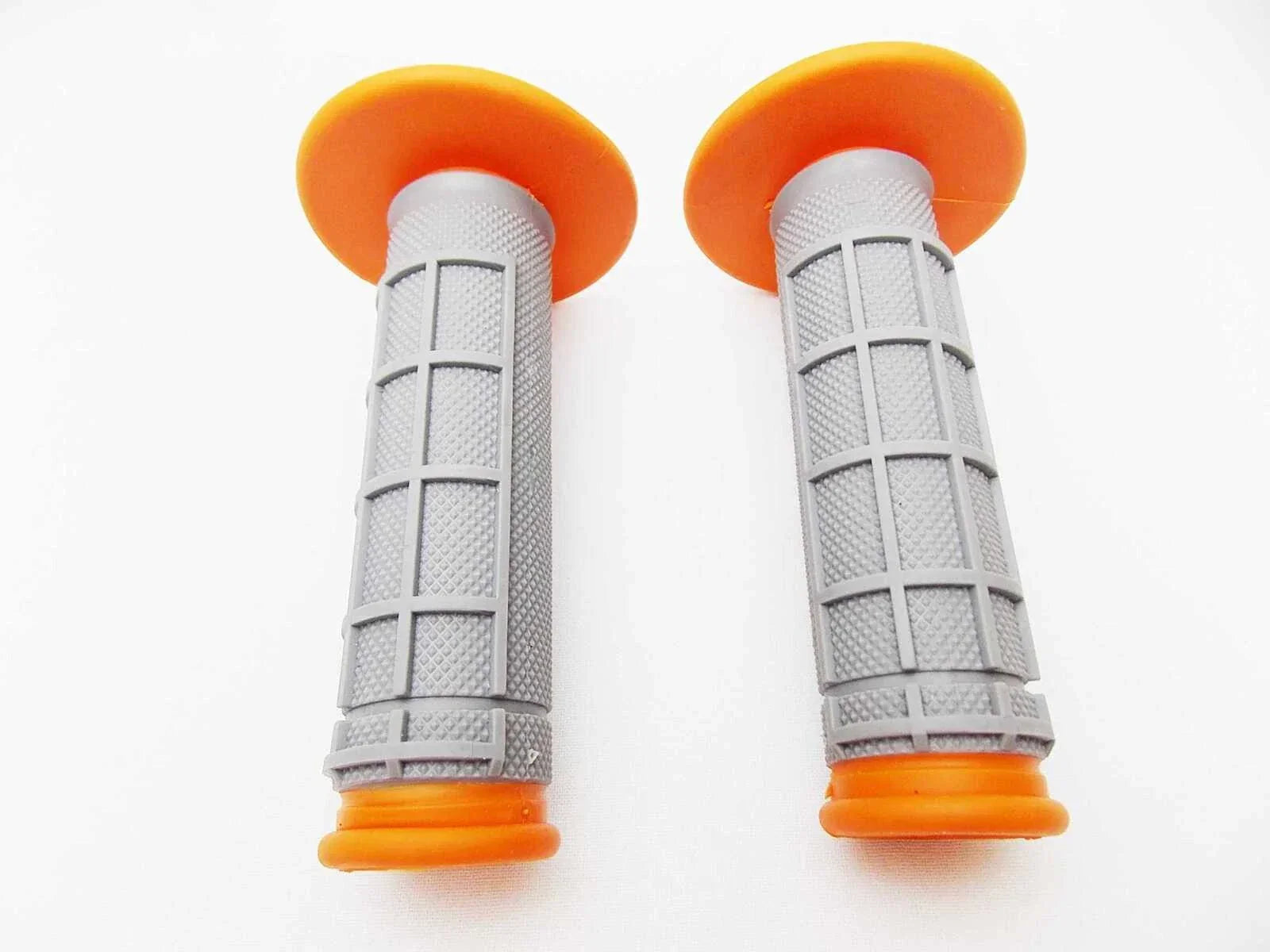 Orange Grey Forseti Hand Grip Set for Honda CR250