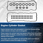 Valve Cover Gaskets Set for Ford F-150, Mustang 5.0L V8 (2015–2017) VS50836