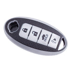 Key Shell Case Cover for Nissan Micra, 370Z, Infiniti Q70 (2015-2020)