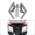 Rear Saddlebag Turn Brake Light Accents for Honda Goldwing GL1800 (2018-2025)