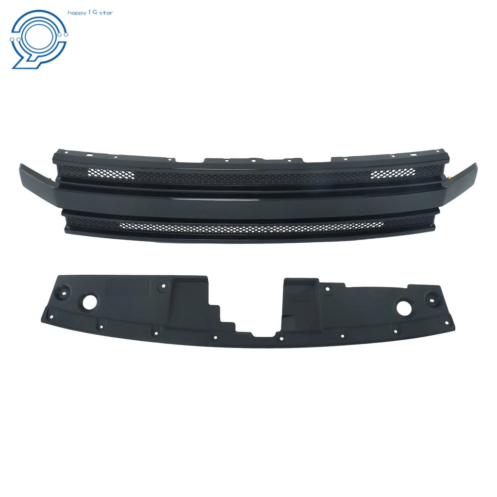 Front Upper Grille Assembly Gloss Black for Ford Flex (2013-2019)