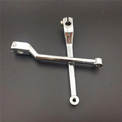 Chrome Heel/Toe Shift Lever for Harley FLST FLT FLHT