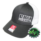 Duramax Diesel Hat for DMAX Truck (L/XL) - Black Flexfit White Mesh Back