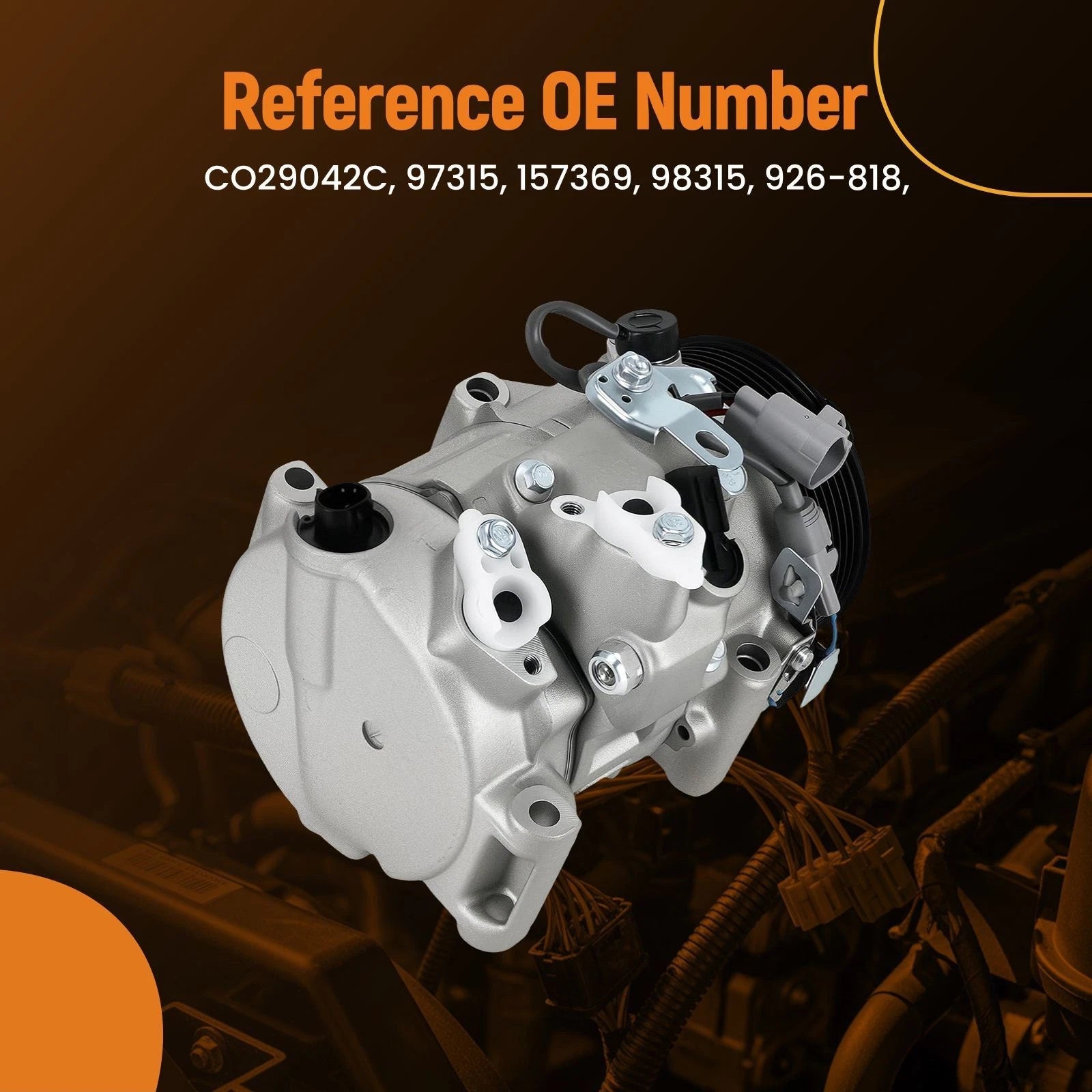 A/C Compressor for Lexus ES350 RX350 (2010-2018)