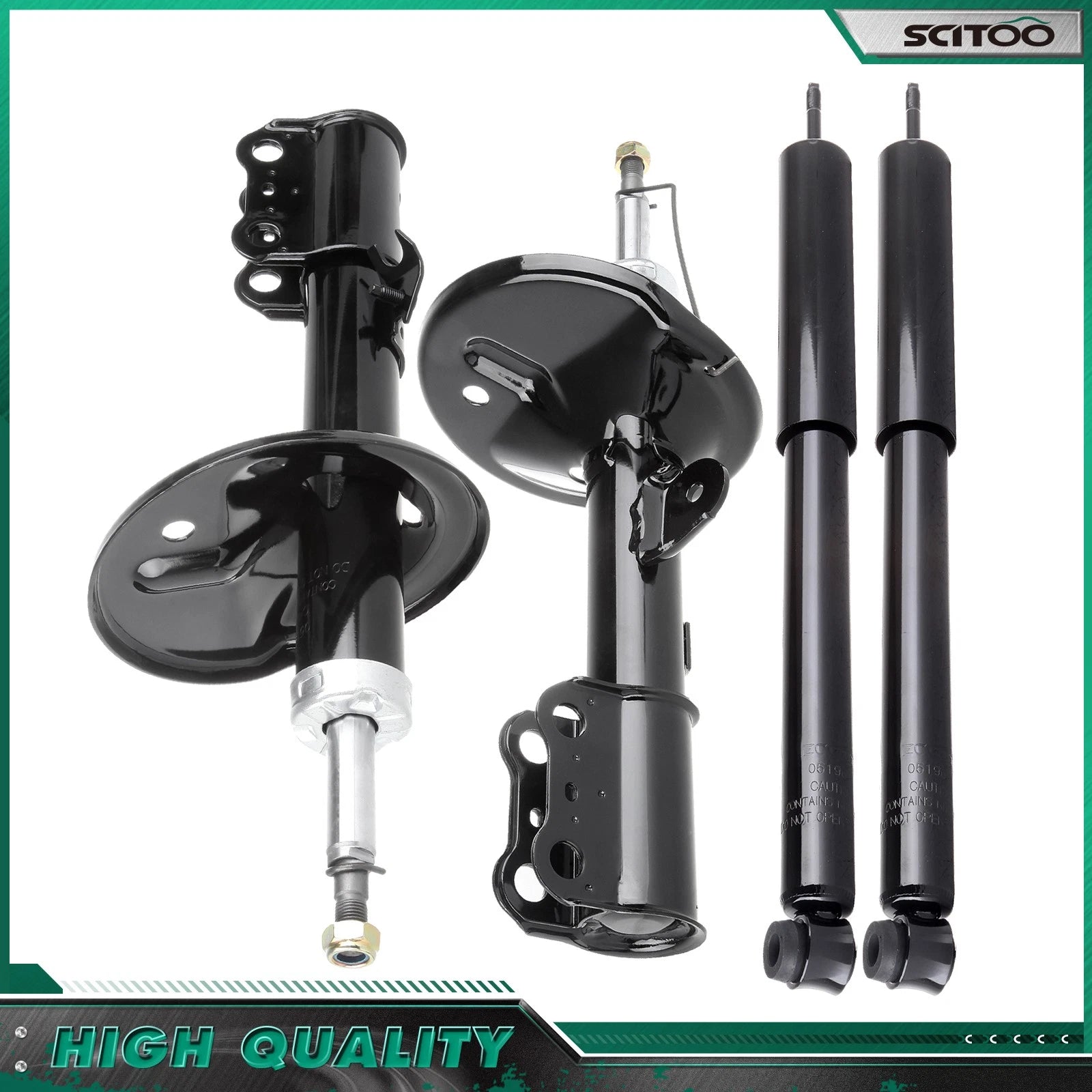 Set of 4 Shocks Struts for Toyota Sienna (1998–2003)