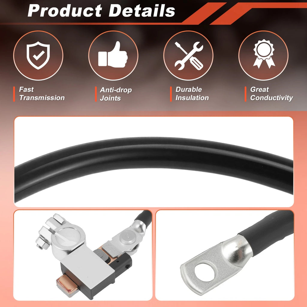 Battery Negative Sensor Cable Ground Wire Terminal Connector for Kia Sorento (2011–2016)