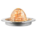 LED Clearance Light Amber Lens Bezel Mount for Classic Trucks (1946–1964)