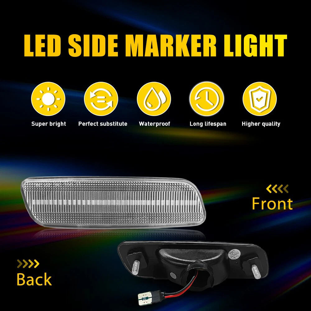LED Side Marker Lamp for Toyota Lexus GS300 GS400 LS400 IS300 Scion (1993–2005)