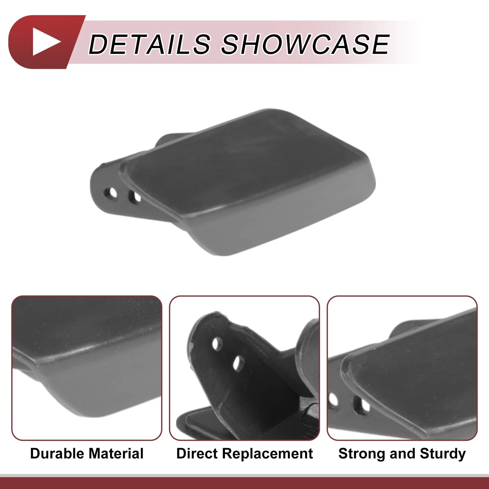 Front Right Bumper Trim Nozzle Cover No. 51118056614 for BMW 320i (2012–2019)