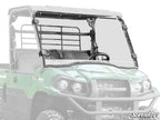 Scratch Resistant Full Windshield for Kawasaki Mule PRO-MX (2019–2023)