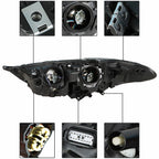 Chrome Headlight for Ford Fusion (2017–2019) - Passenger Right Side