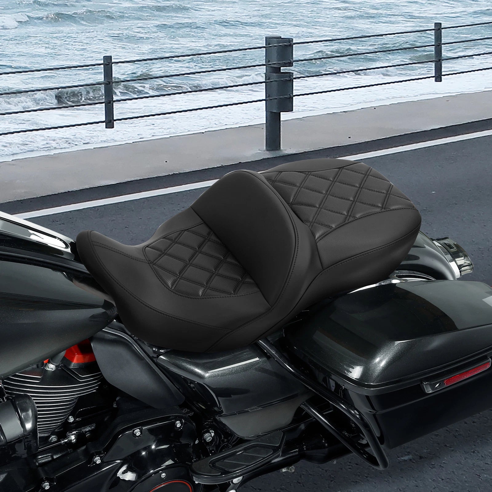 Gel Seat Hammock for Harley Street Road Glide King (2009–2023)