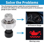Engine Oil Pressure Sensor for Buick Allure (2008) - 12573107, 12556117, 12559780