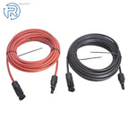 1 Pair 12AWG Solar Panel Extension Cable for Universal Use