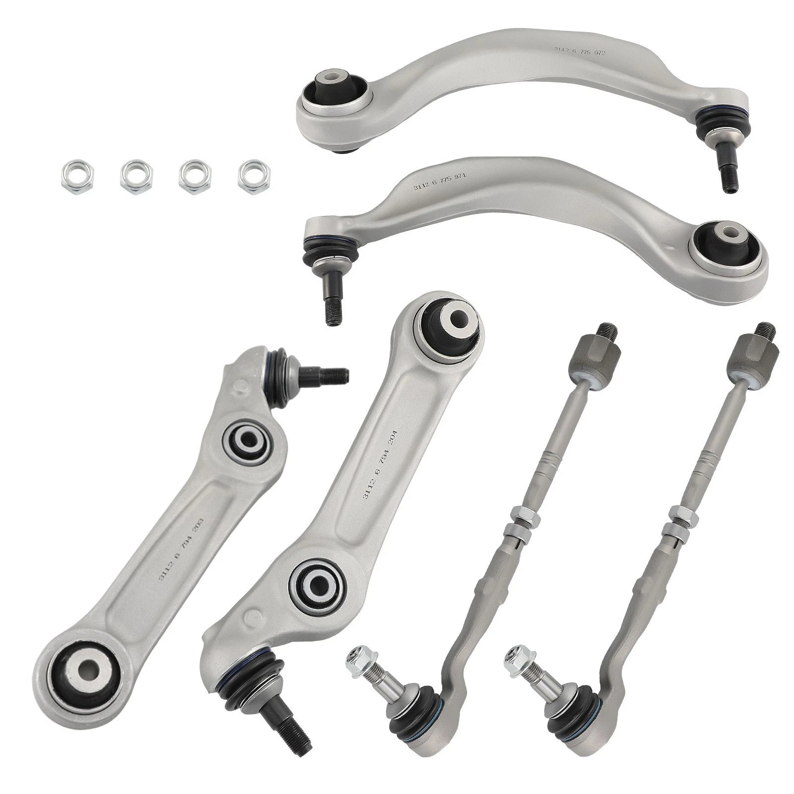 Front Suspension Lower Control Arm Tie Rod for BMW 650i 640i 550i 535i 535d 528i (2006–2017)