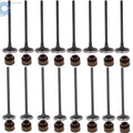 Set of 8 Intake and Exhaust Valves for Acura Honda 2.0L 2.3L 2.4L (2000–2006)