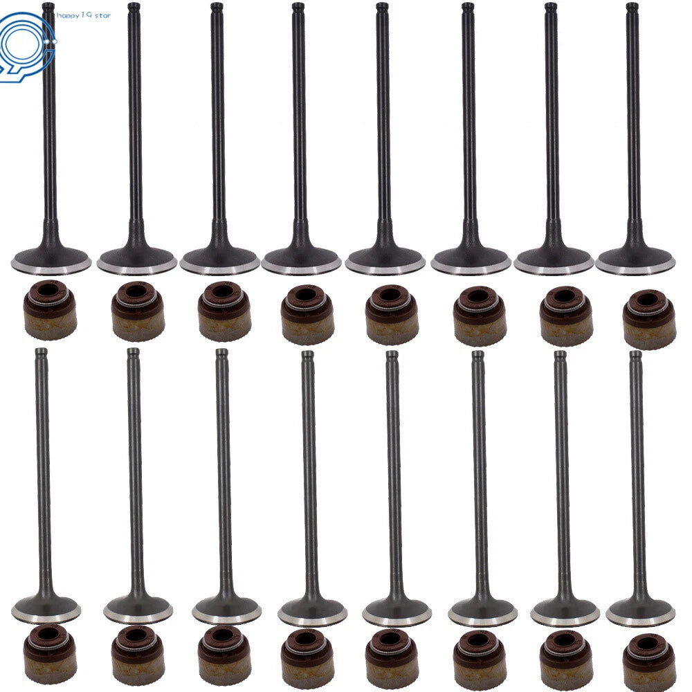 Set of 8 Intake and Exhaust Valves for Acura Honda 2.0L 2.3L 2.4L (2000–2006)