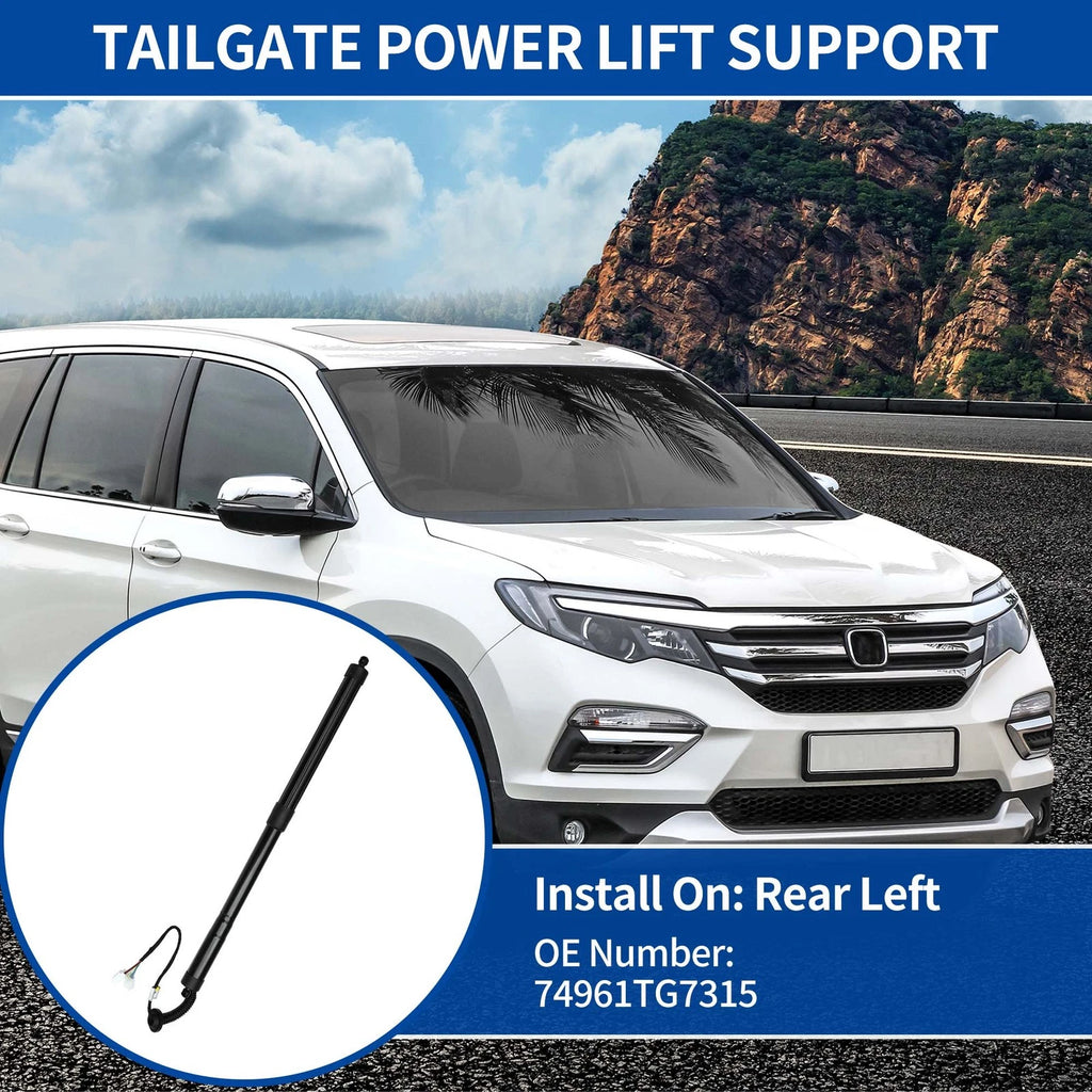 Rear LH Tailgate Power Lift Support for Honda Pilot (2016–2017) No. 74961TG7315