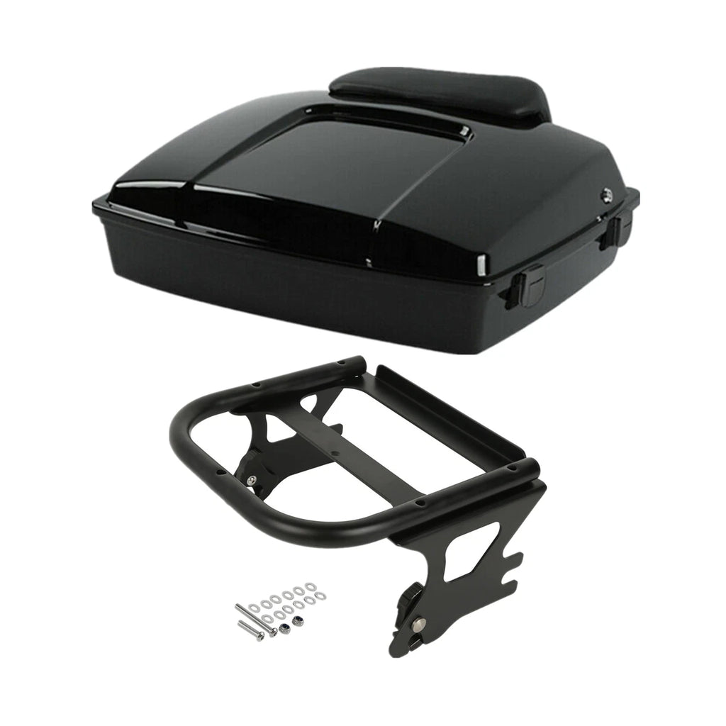 Trunk Pad Mount Rack for Harley Touring (1997–2008) Black