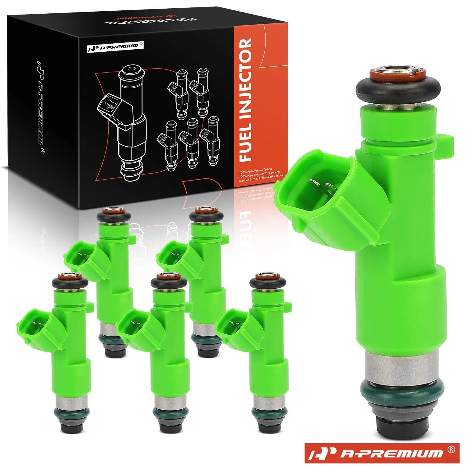 6X Fuel Injectors for Nissan GT-R (2009–2021) Turbocharged