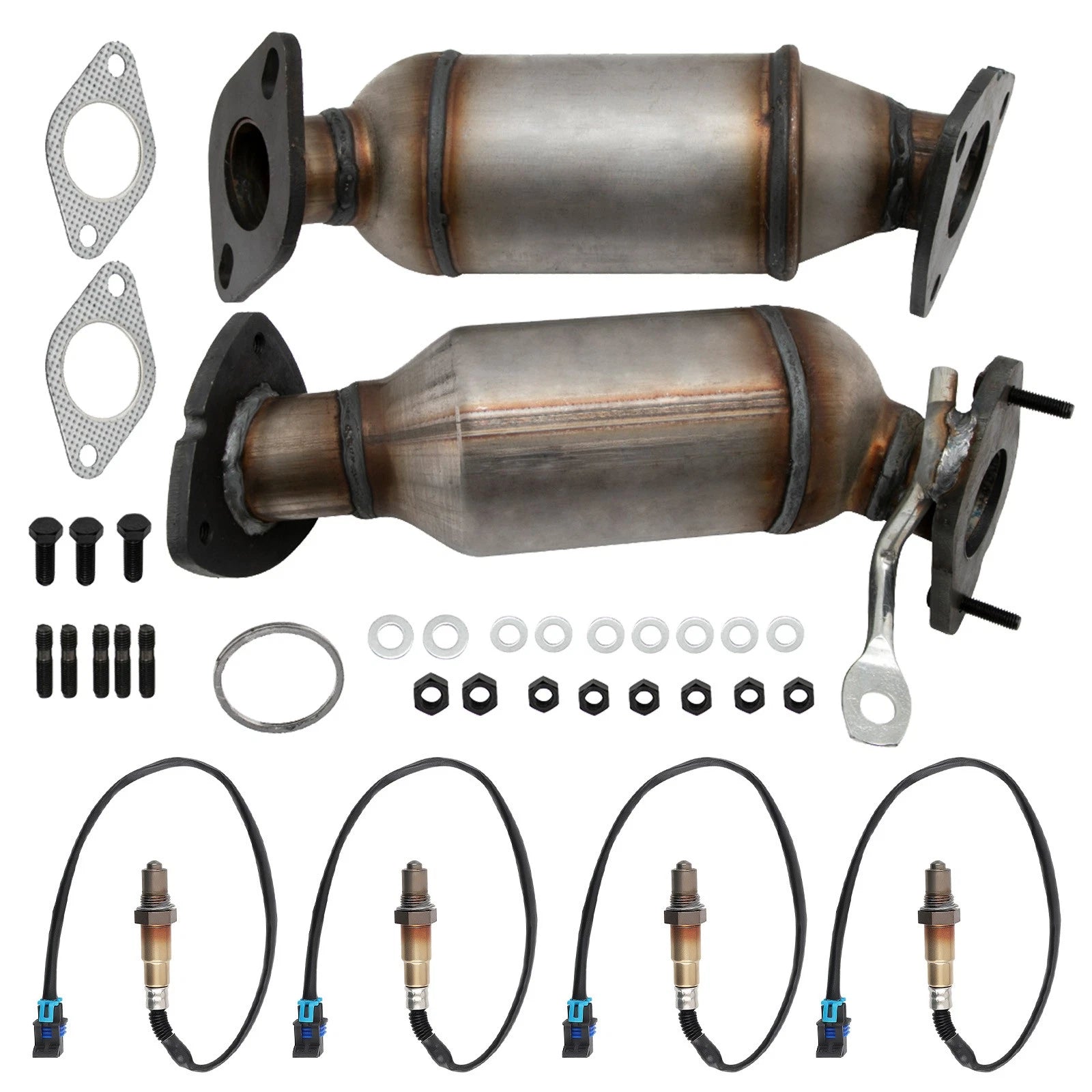 Catalytic Converter & Oxygen Sensor Kit for 3.6L V6 Buick GMC Chevrolet (2012–2017)