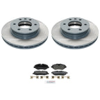 Front Rotors & Brake Pads Kit for Sprinter 2500 (2010–2018)