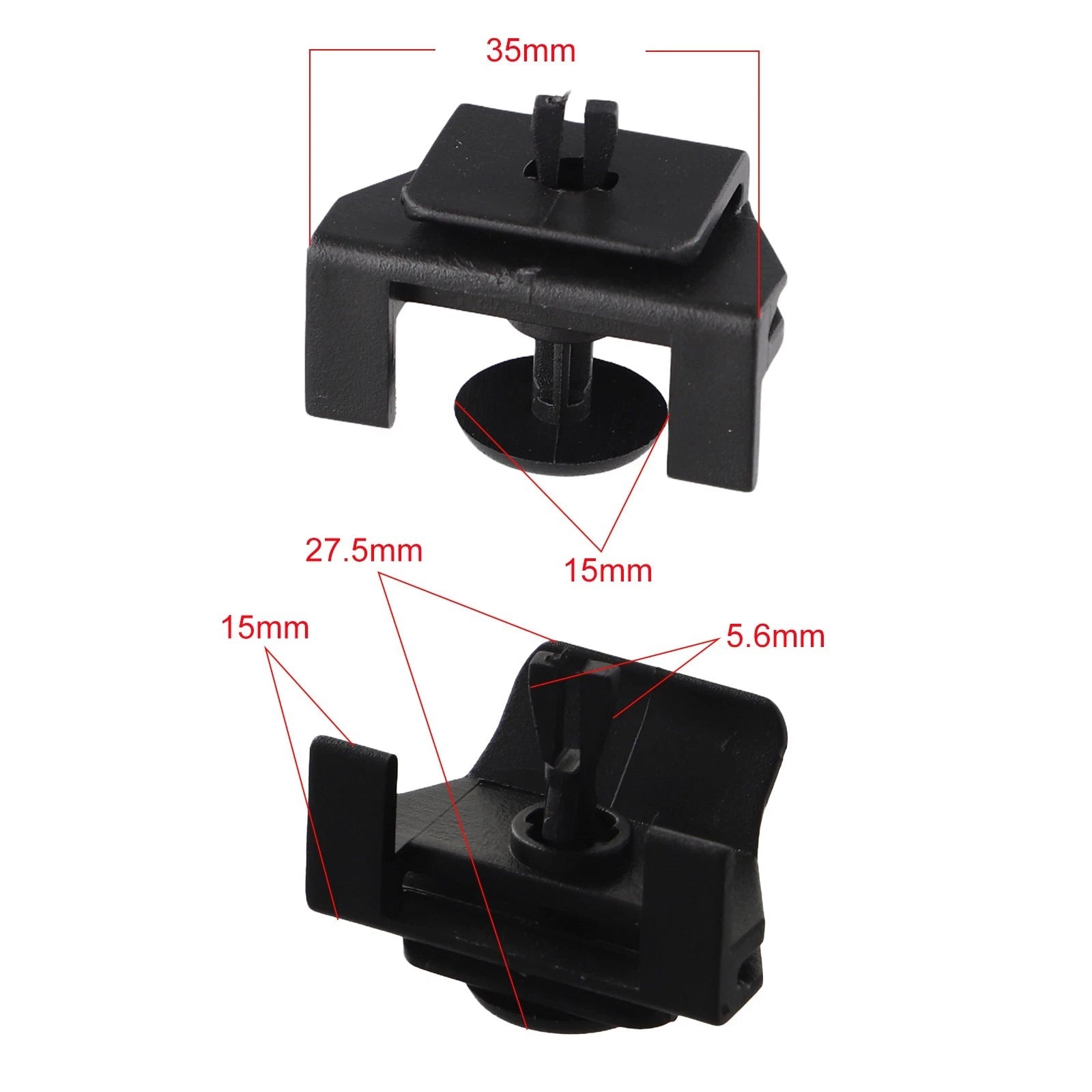 Bumper Cover Clip & Pin for (Replaces OEM Part Numbers)