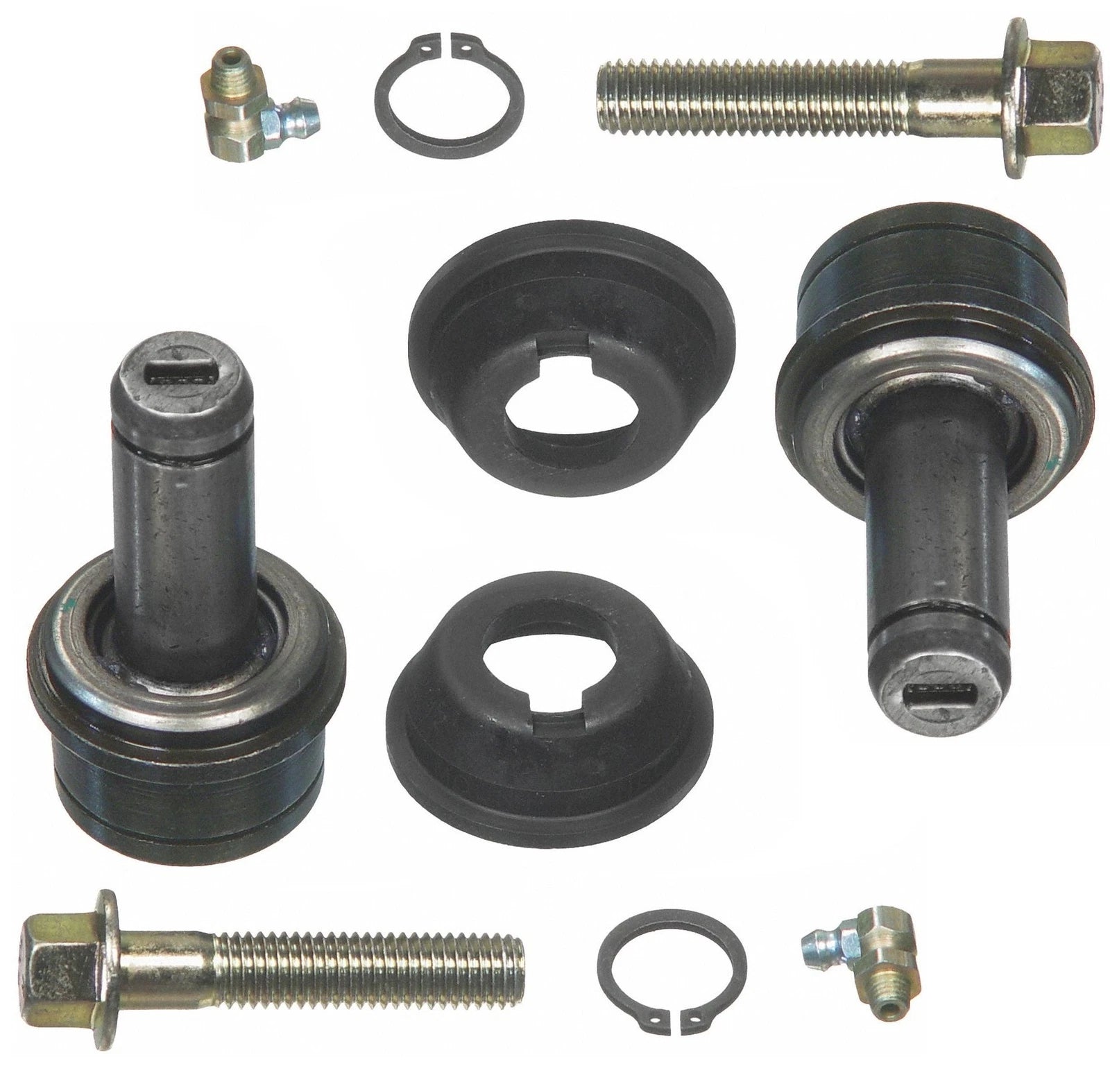 Set of 2 Front Upper Ball Joints for Ford Ranger, Mazda B4000 (RWD)