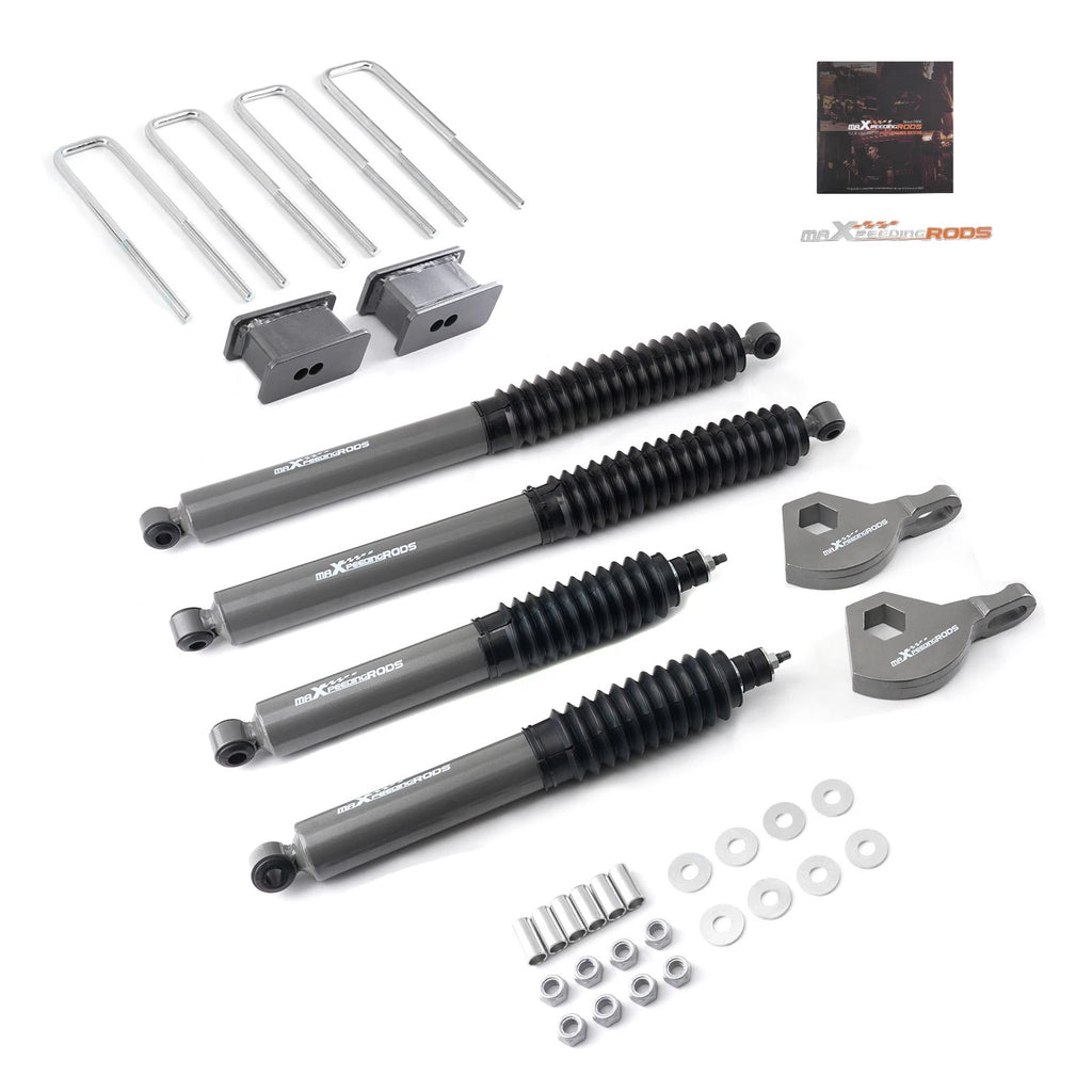 3" Lift Shock Kit for Dodge Dakota 4X4 (1997–2004) Front Rear Set