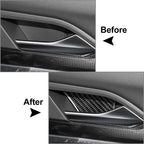 4 Pcs Door Handle Bowl Cover Trim for Volkswagen Golf 8 (2021-2023)