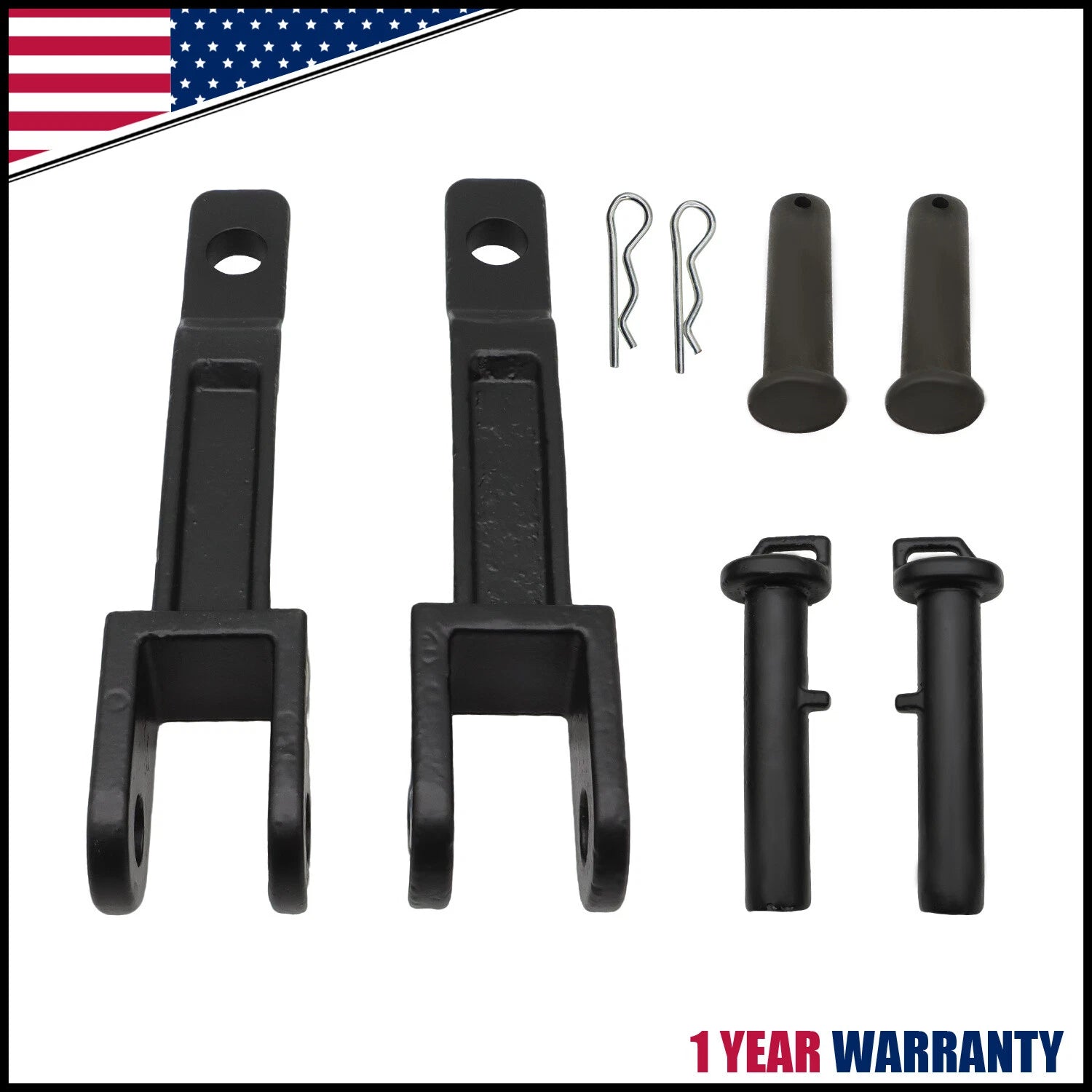 Set of 2 Tow Hooks for Peterbilt Kenworth (A20-6014)