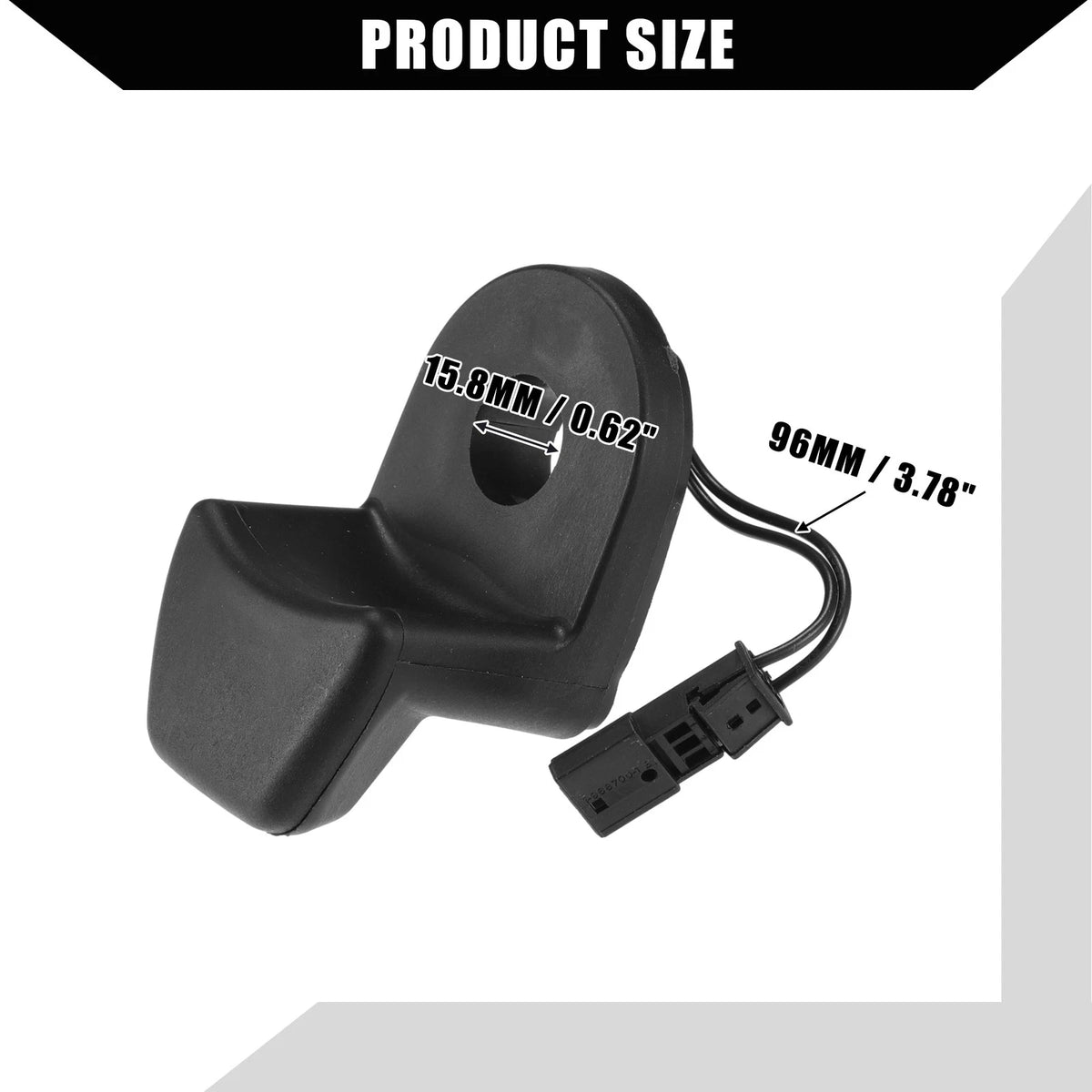 Tailgate Window Switch for BMW E46 E91 E61 (2000–2007) No.61319200673