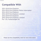 Replacement Turbocharger Intercooler Charge Air Cooler for See Compatibility Chart