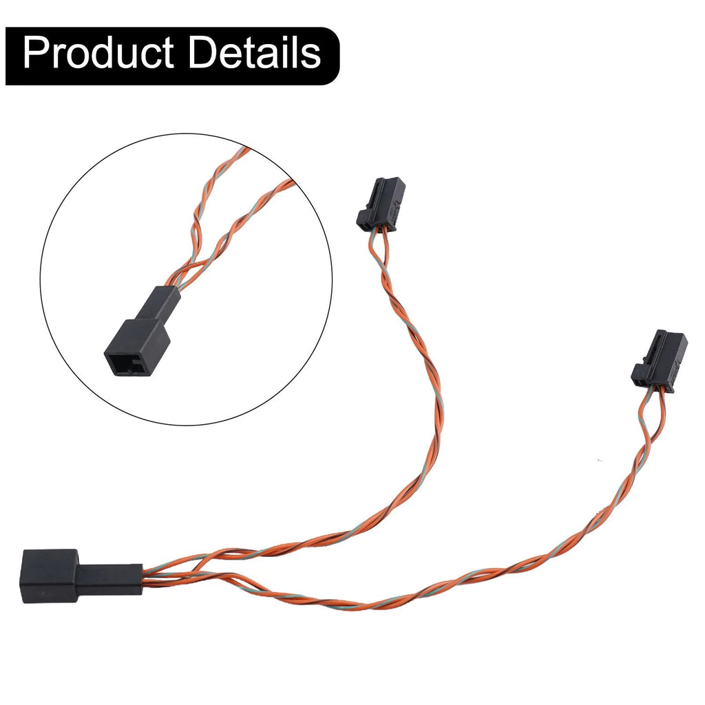 Car Speaker Adapter Y Splitter Harness for Universal Vehicles (15cm)