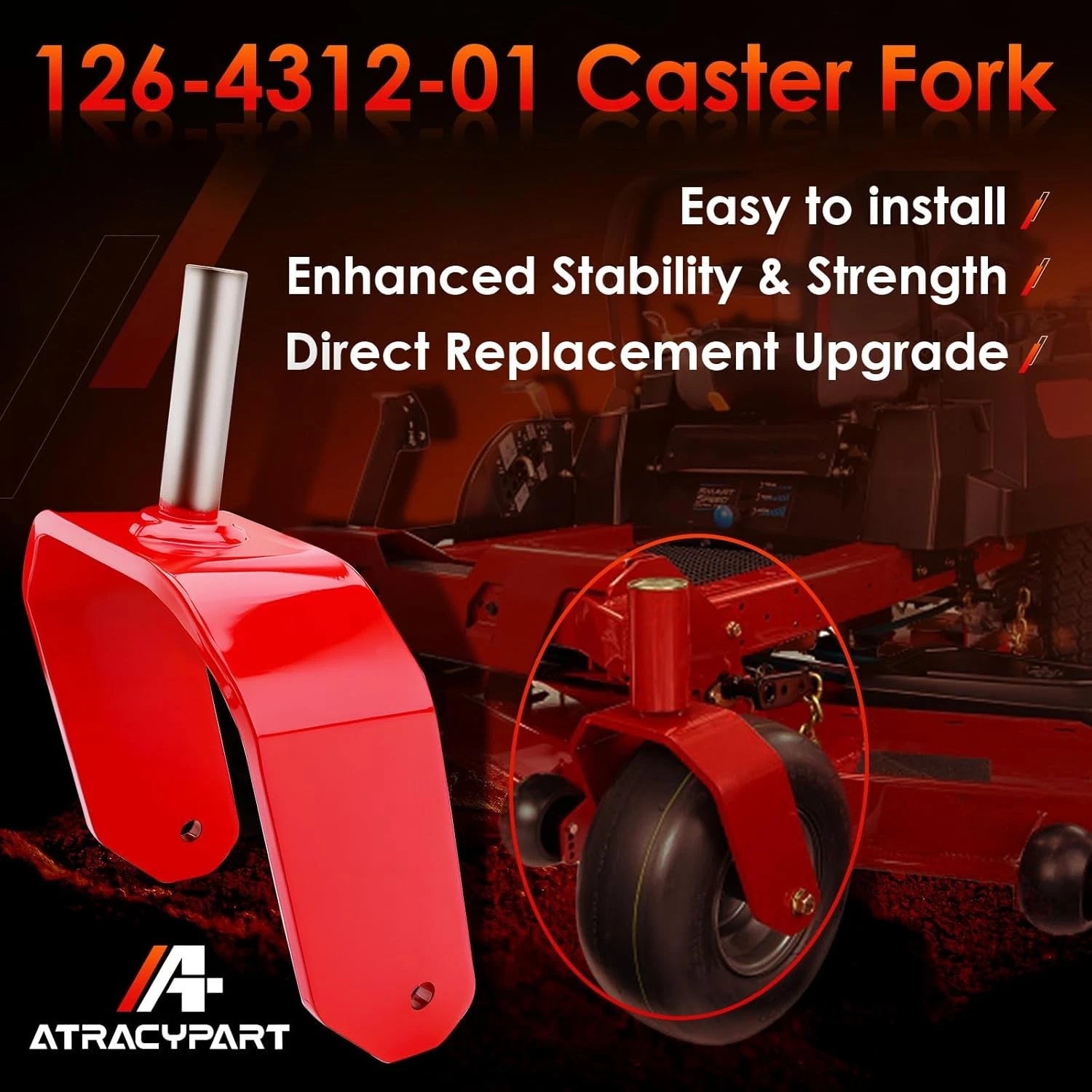 Caster Fork for Toro TimeCutter Z Master (2000)