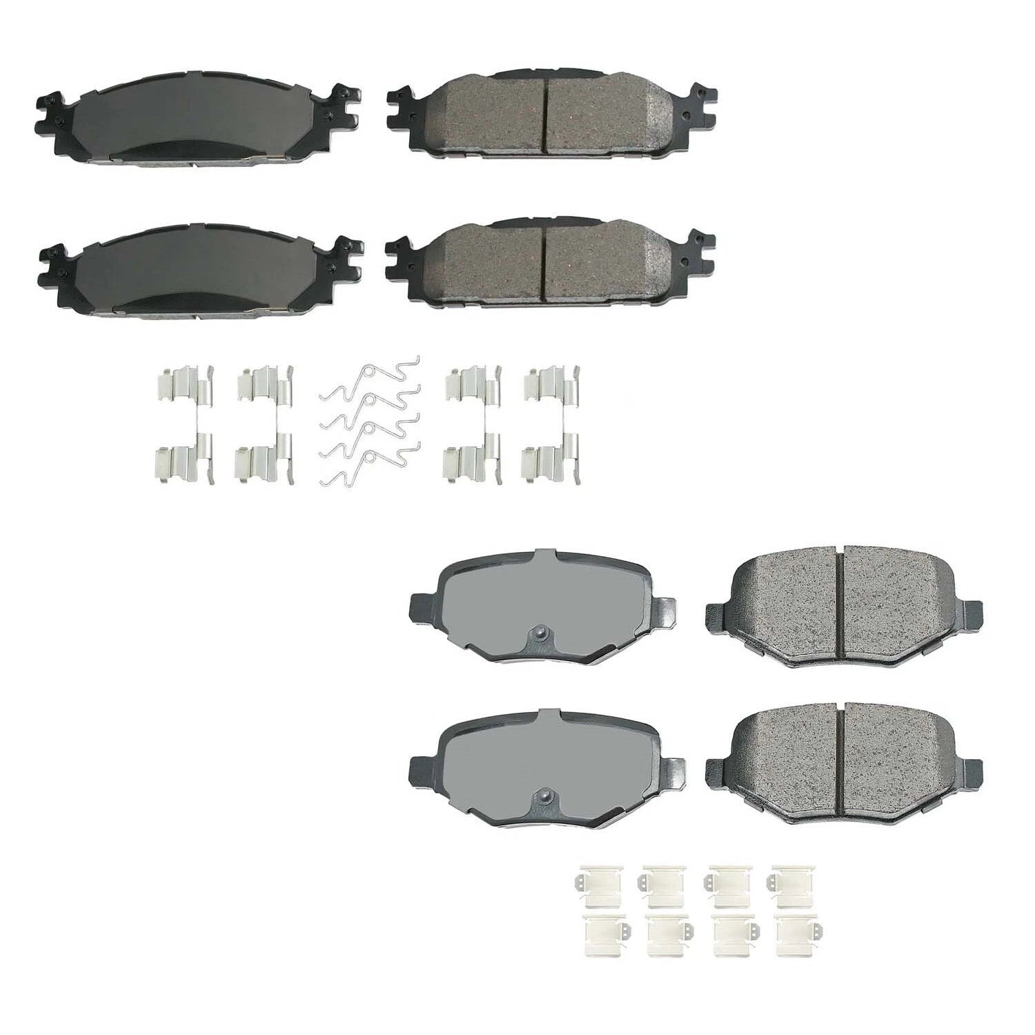 Set of 4 Akebono ProACT Ceramic Brake Pads for Ford Explorer