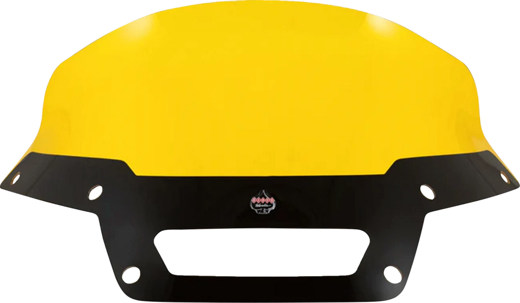 KLOCK WERKS 6" Kolor Flare Sport Windshield for FXLRST - Yellow KWW-02-0624