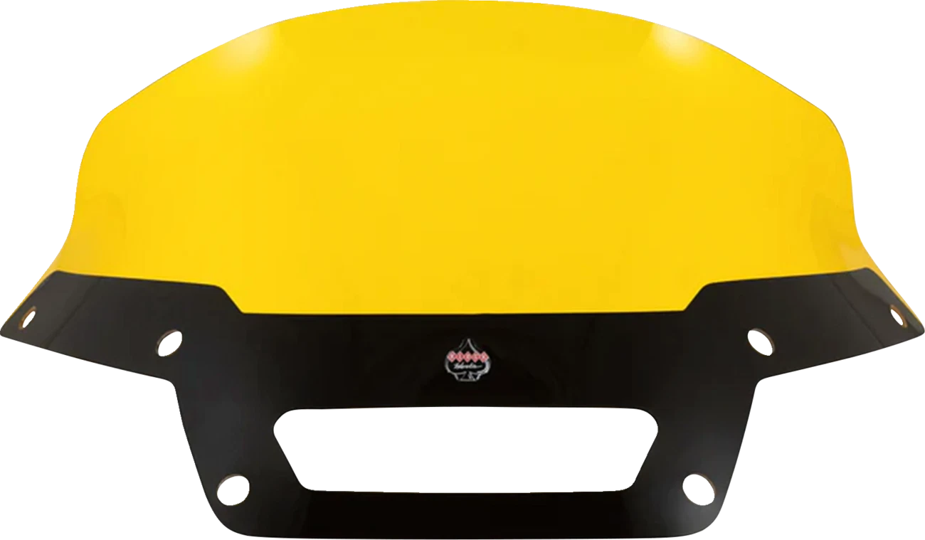 KLOCK WERKS 6" Kolor Flare Sport Windshield for FXLRST - Yellow KWW-02-0624
