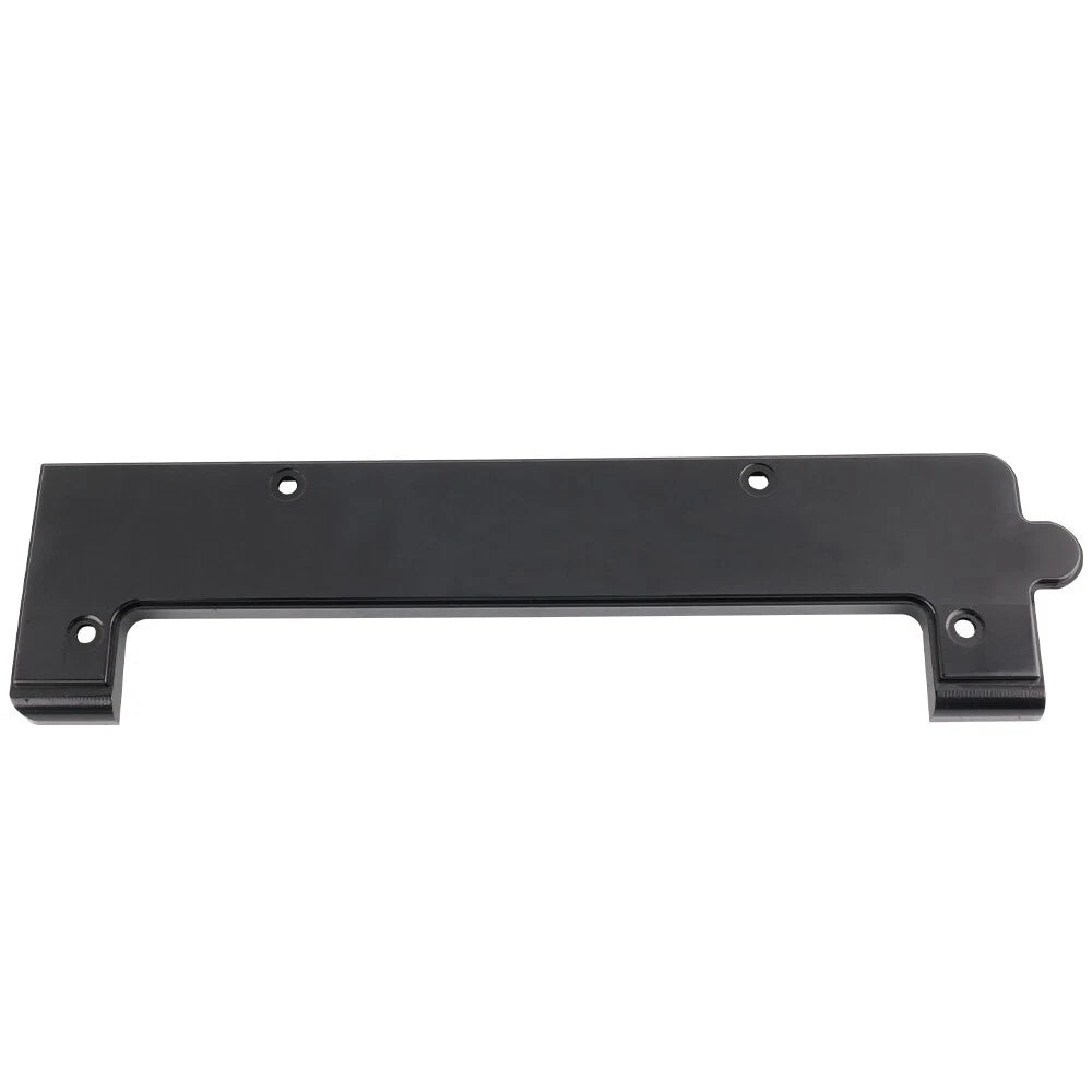 Black Aluminum Coil Pack Spark Plug Cover for Honda K20 K24 (2002–2011)