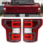 LED Tail Lights for Ford F-150 F150 (2018–2020) Brake Lamps w/Bulb