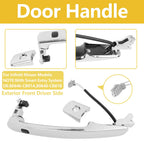 Chrome Front Driver Outer Door Handle for Nissan Infiniti FX35 FX45