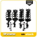Set of 4 Struts and Sway Bars for Toyota Highlander (2008–2011)